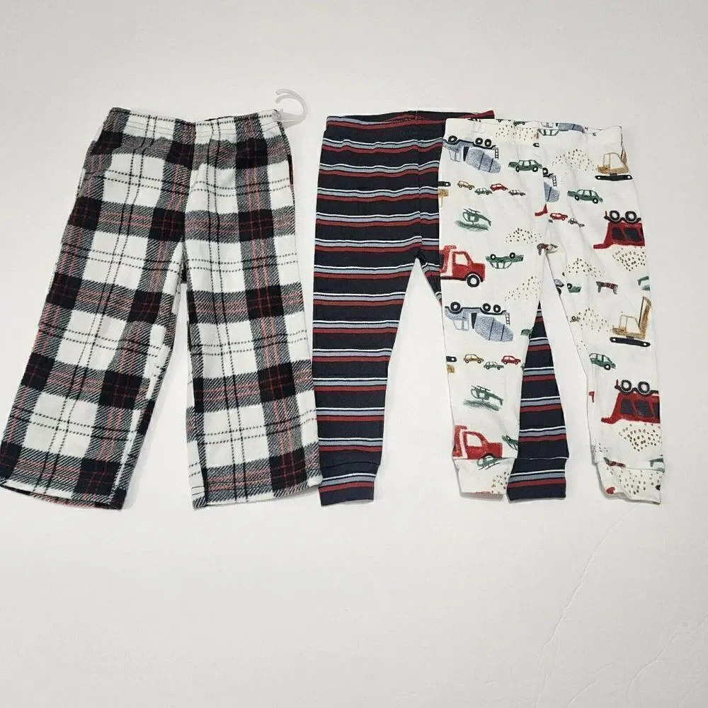 5 Pc Toddler Boy 18 Mths Sleep Pajamas, Pullover Top‎